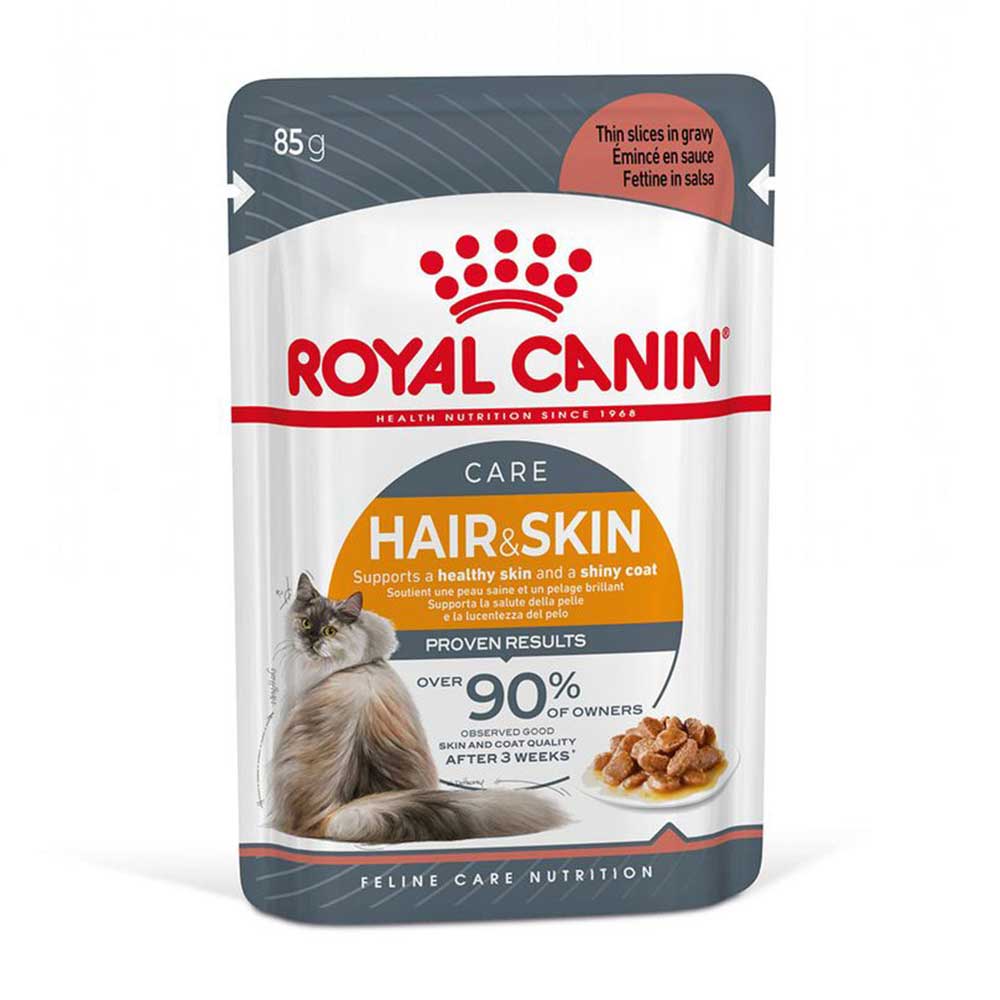 Royal Canin Hair & Skin Gravy Pouch, 85g