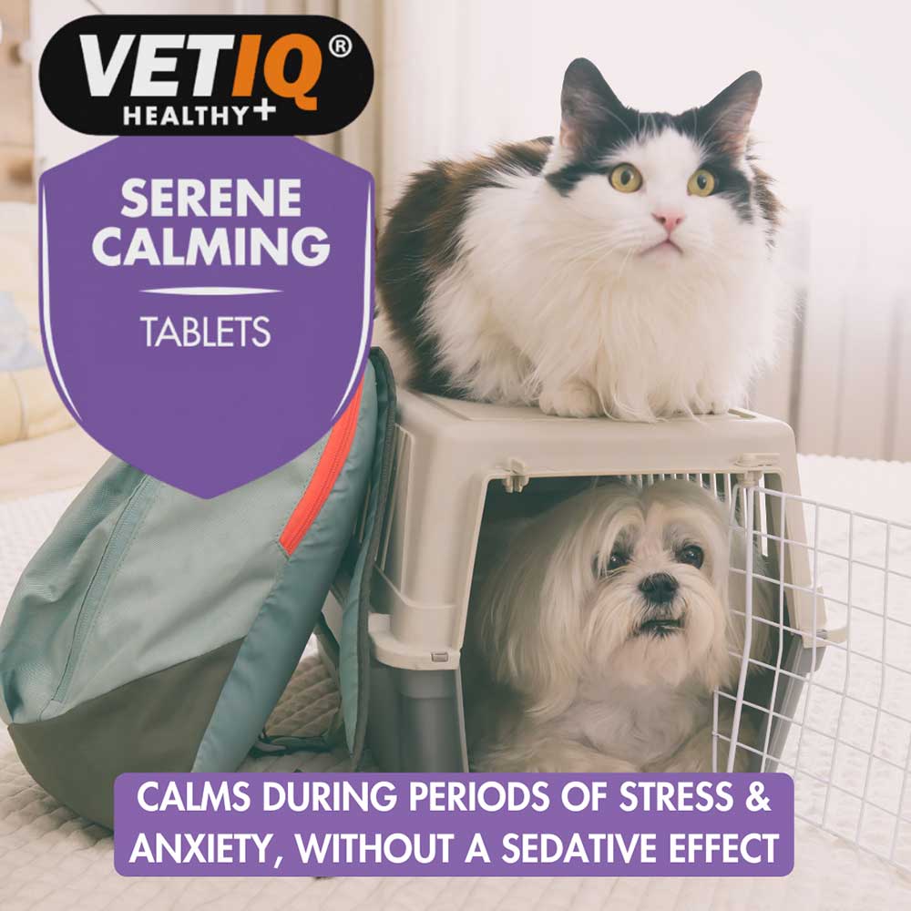 Vetiq Serene Calming Tablets, 120 Pack