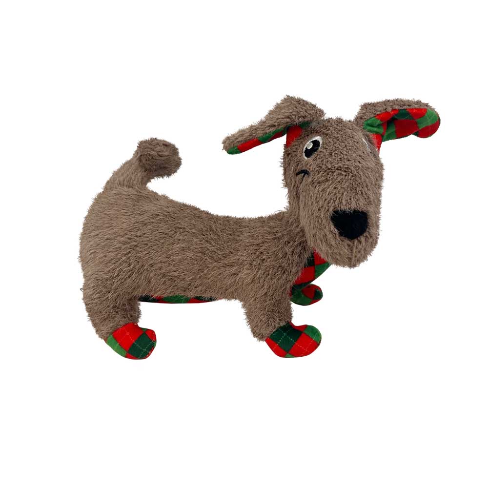 Kong Holiday Pupsqueaks Tucker Dog Toy