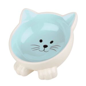 HAPPY PET Orb Cat Bowl, Blue