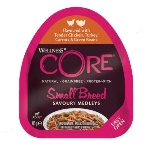 WELLNESS CORE Small Breed Savoury Medleys, Tender Chicken & Turkey