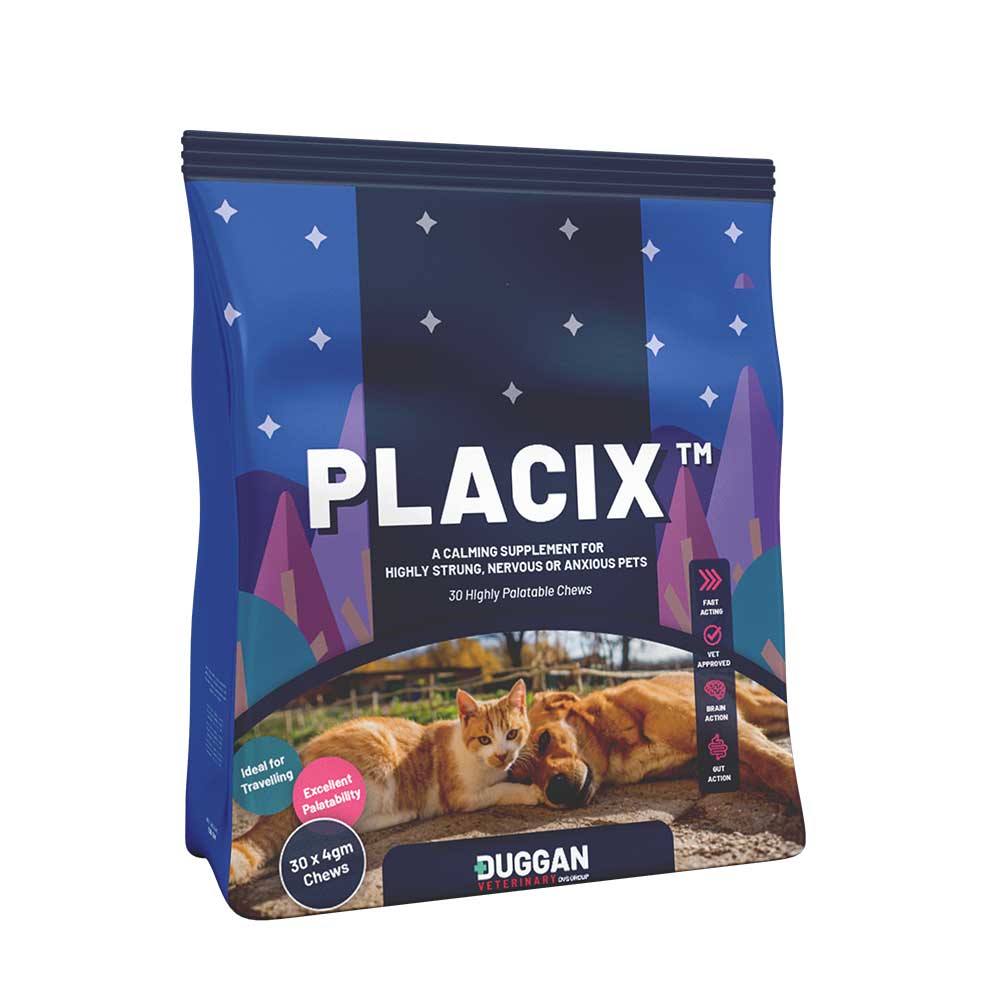 Placix Calming Supplement For Pets, 30 Pack
