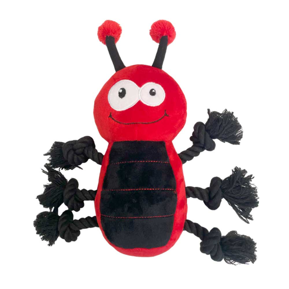 HAPPY PET Ropee Bug Dog Toy