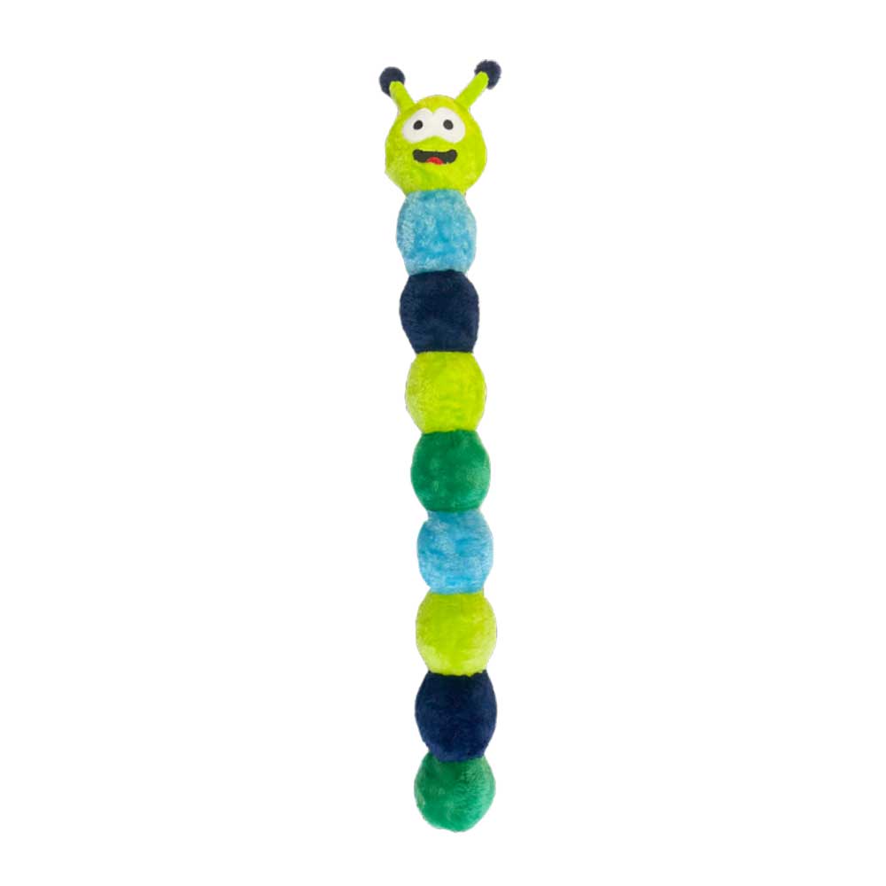 Happy Pet Cheeky Charlie Caterpillar Dog Toy