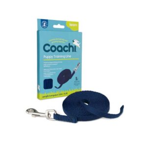 COACHI Puppy 2.5 metre Training Line, Navy