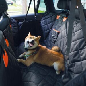 M-PETS Waterproof Convertible Car Seat Cover, 152x59cm