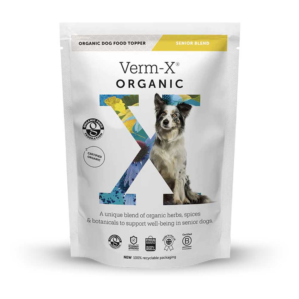 VERM-X Organic Topper Senior Blend, 180g