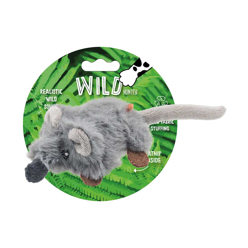 Wild Hunter Mouse Cat Toy With Catnip