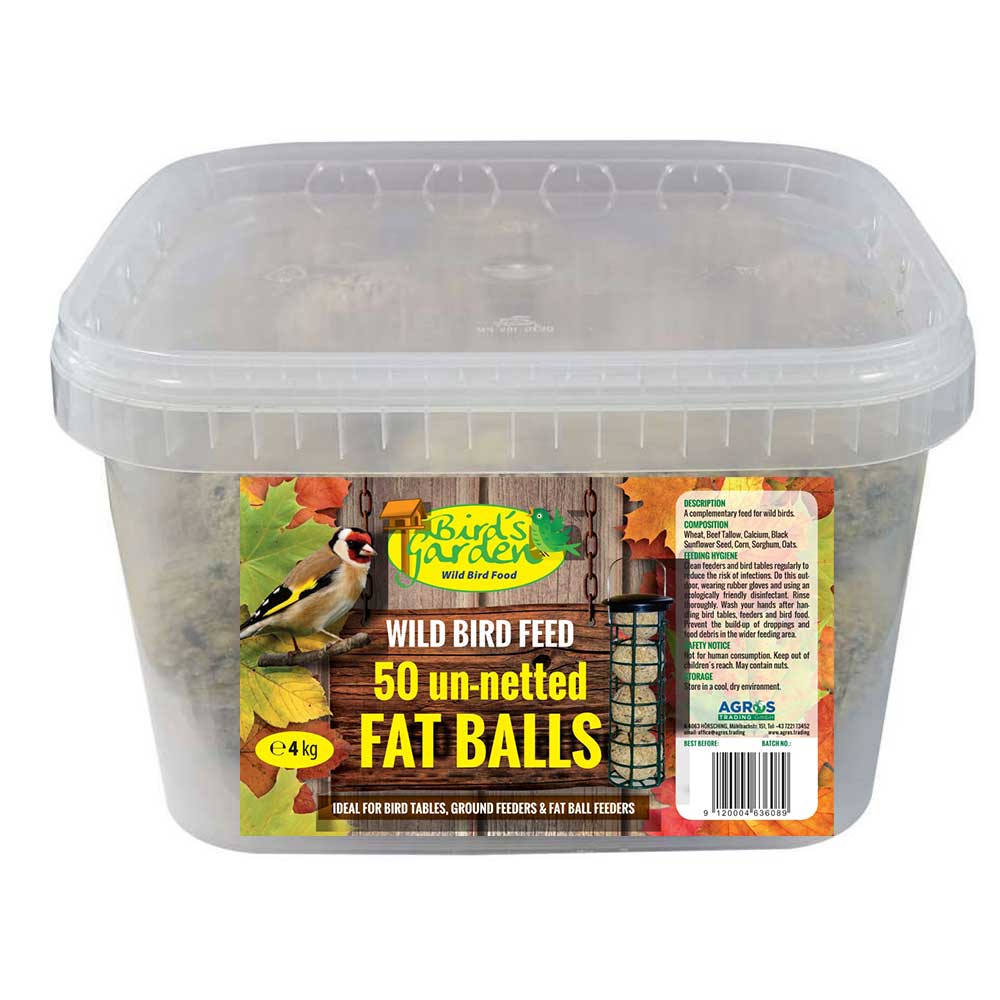 Bird’s Garden Un Netted Fatballs, 50 Pack