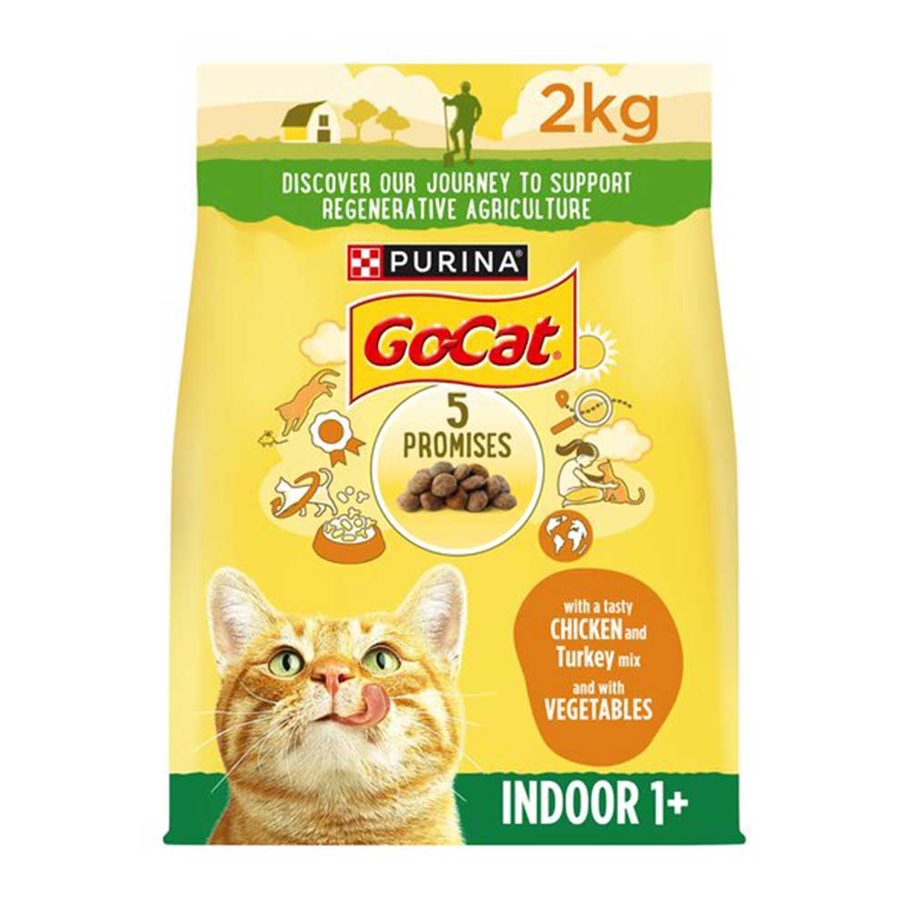 Go Cat Indoor Cat Food, 2kg