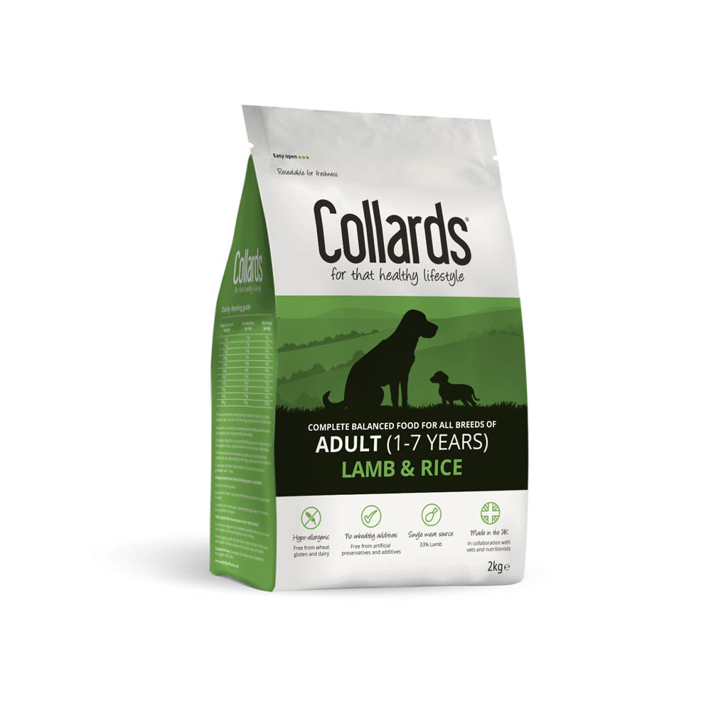 Collards Adult Lamb & Rice, 2kg