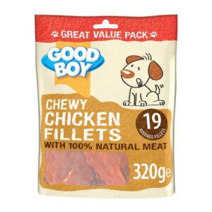 GOOD BOY Chewy Chicken Fillets, 320g