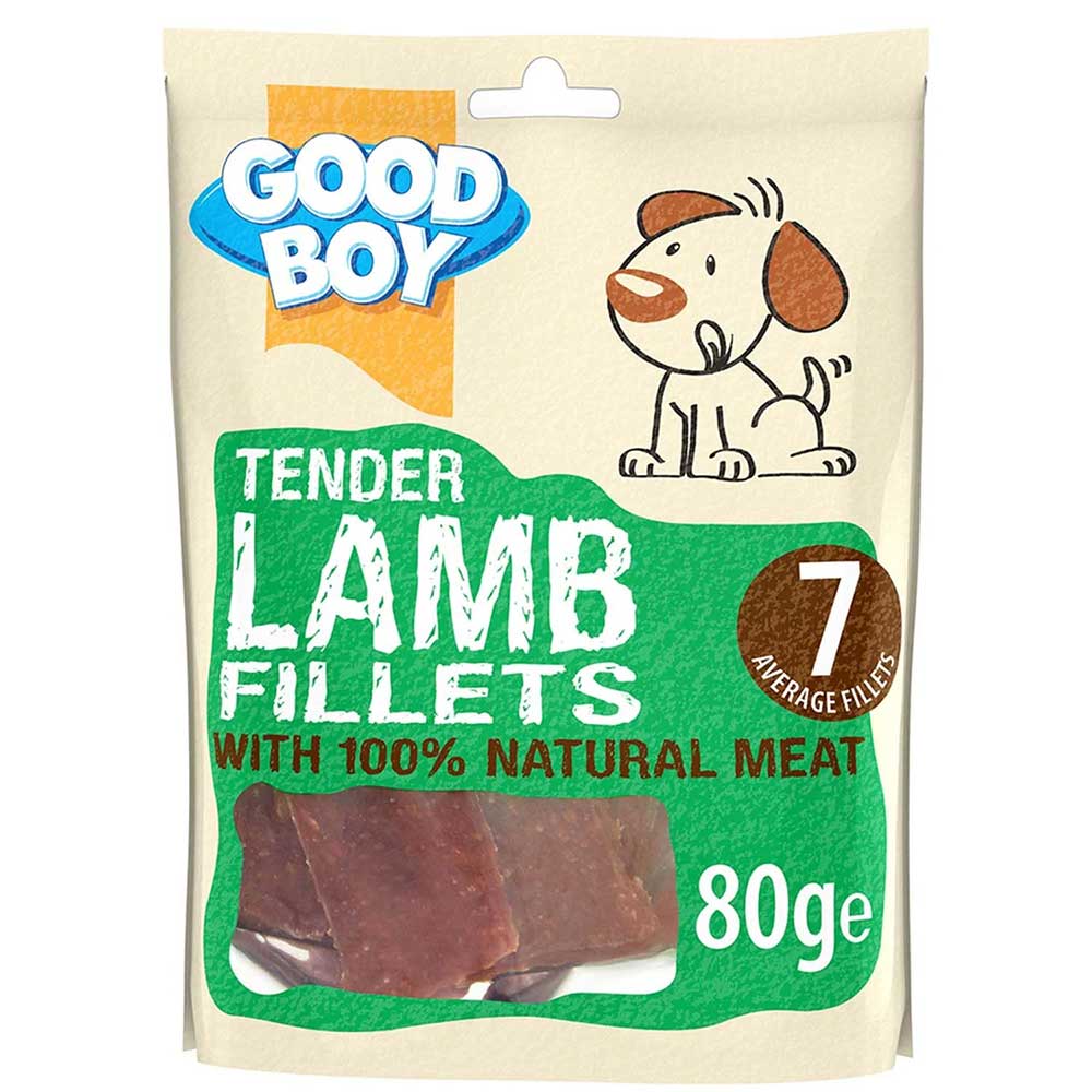 GOOD BOY Tender Lamb Fillets, 80g