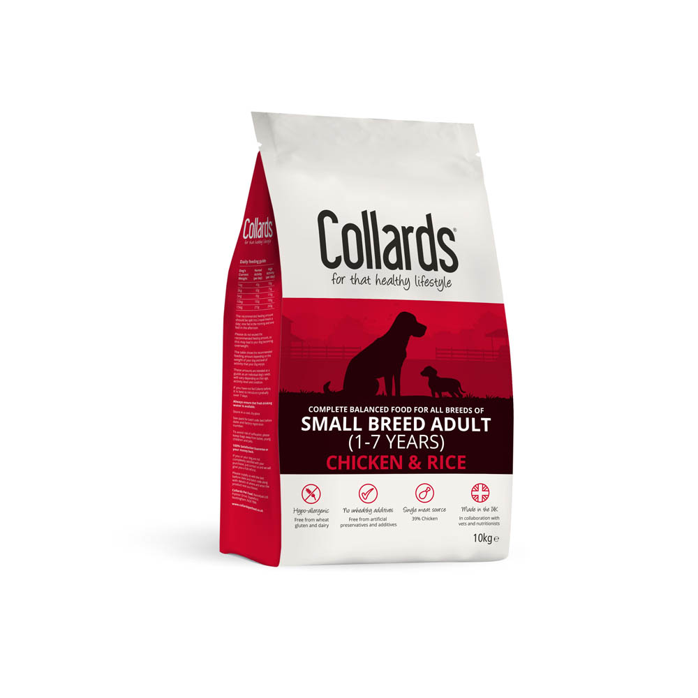 COLLARDS Small Breed Chicken Dog Food, 10kg