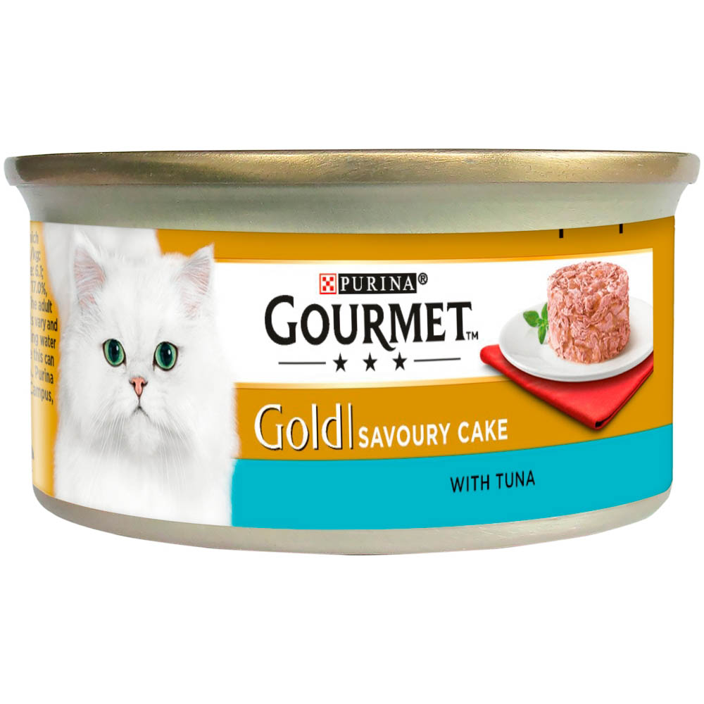 Gourmet Gold Savoury Cake With Tuna Can, 85g