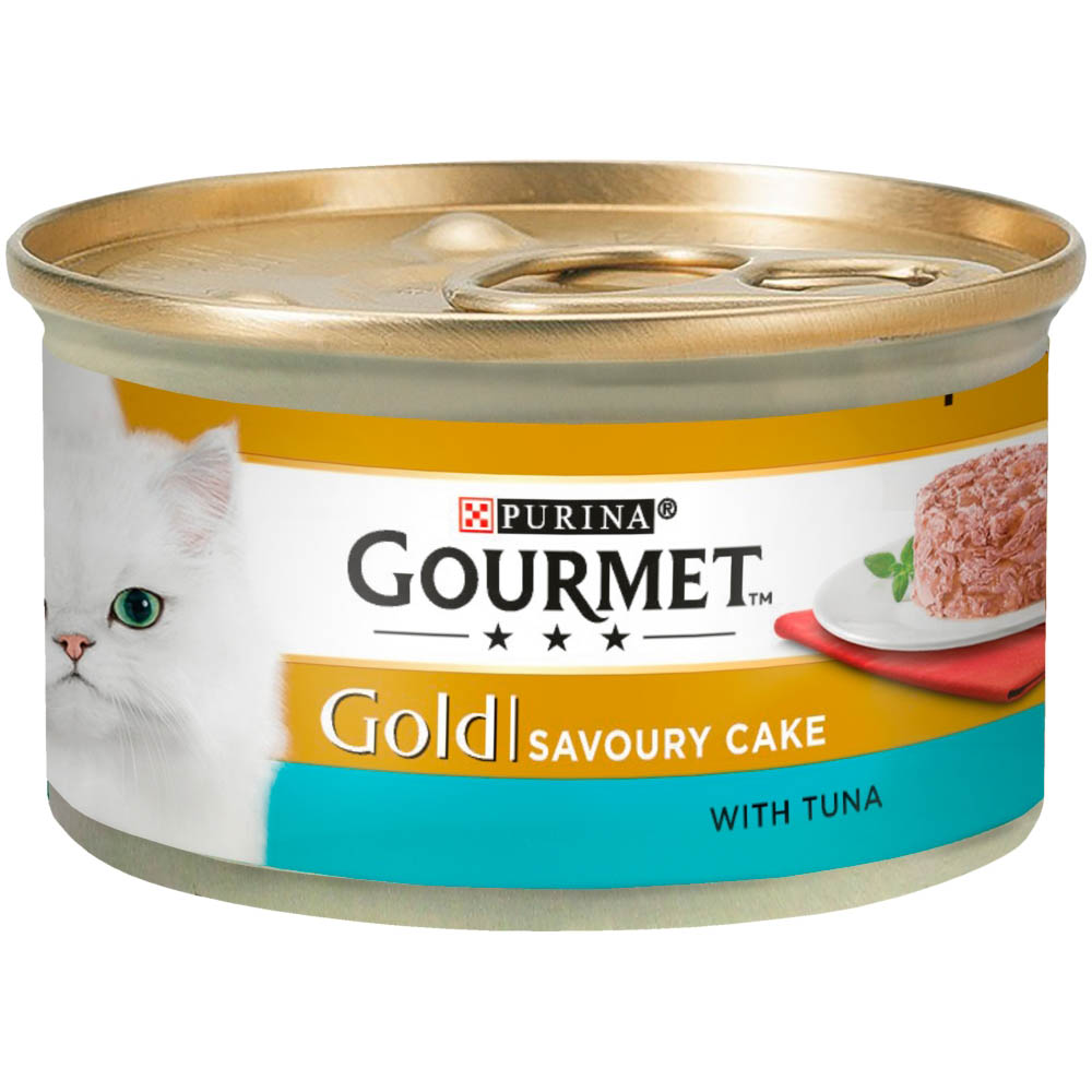 Gourmet Gold Savoury Cake With Tuna Can, 85g
