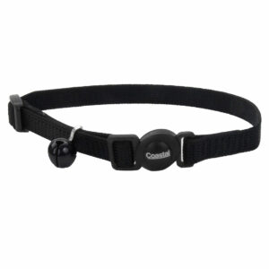 SAFE CAT Snag-Proof Breakaway Collar, Black