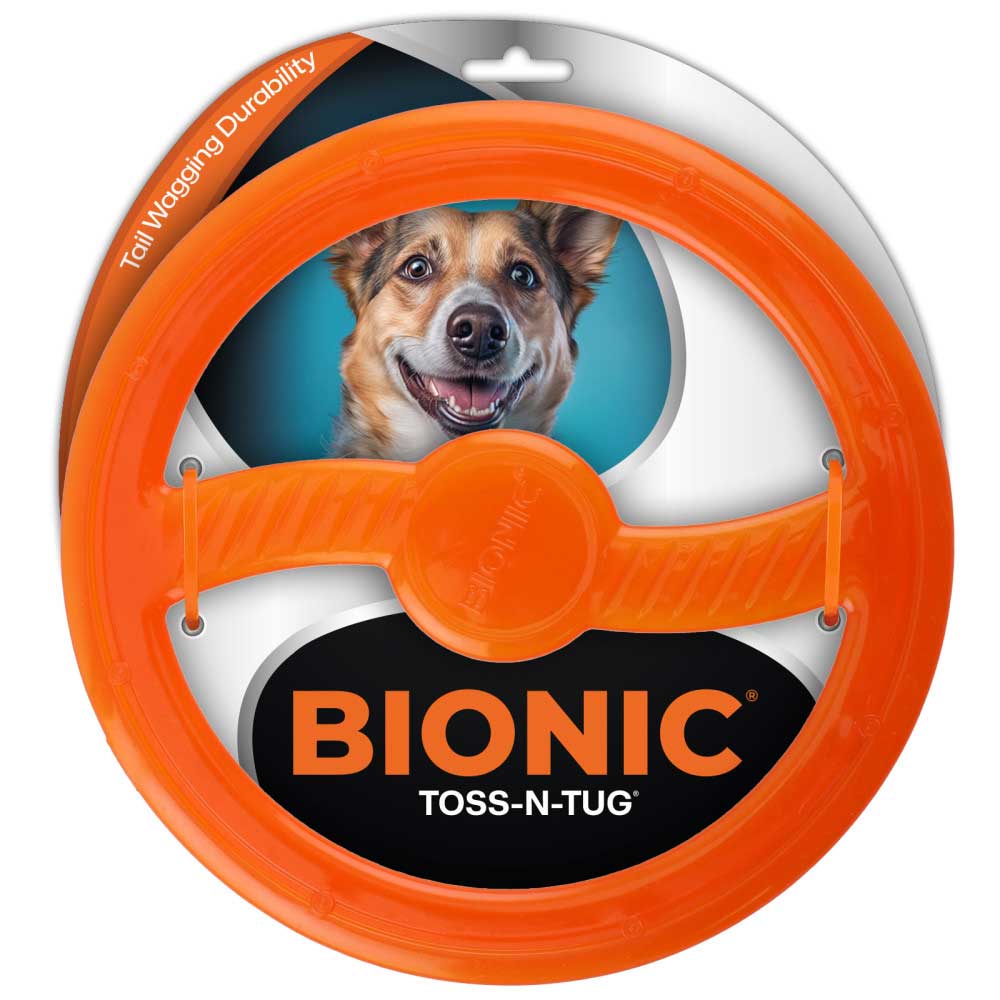 BIONIC Toss-N-Tug Ring for Dogs