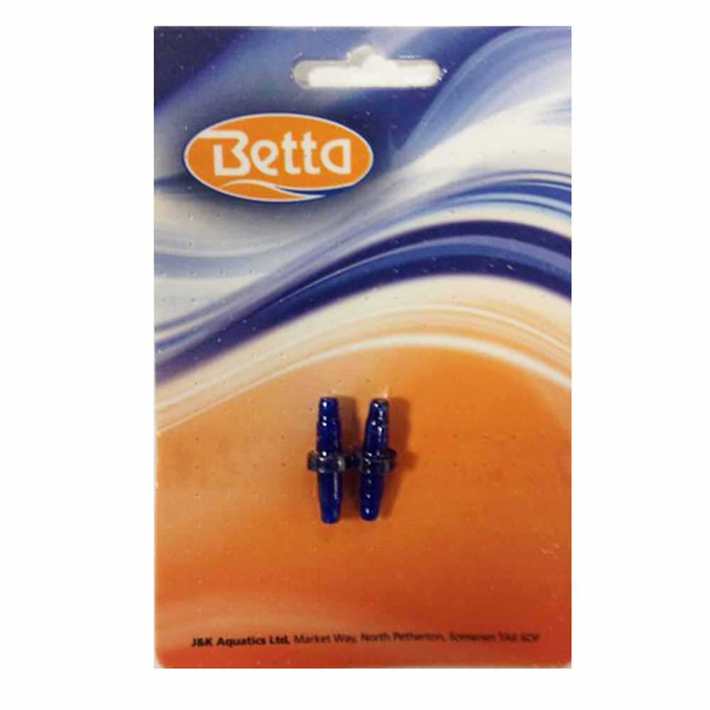 Betta Airline Straight Connector, 2 Pack