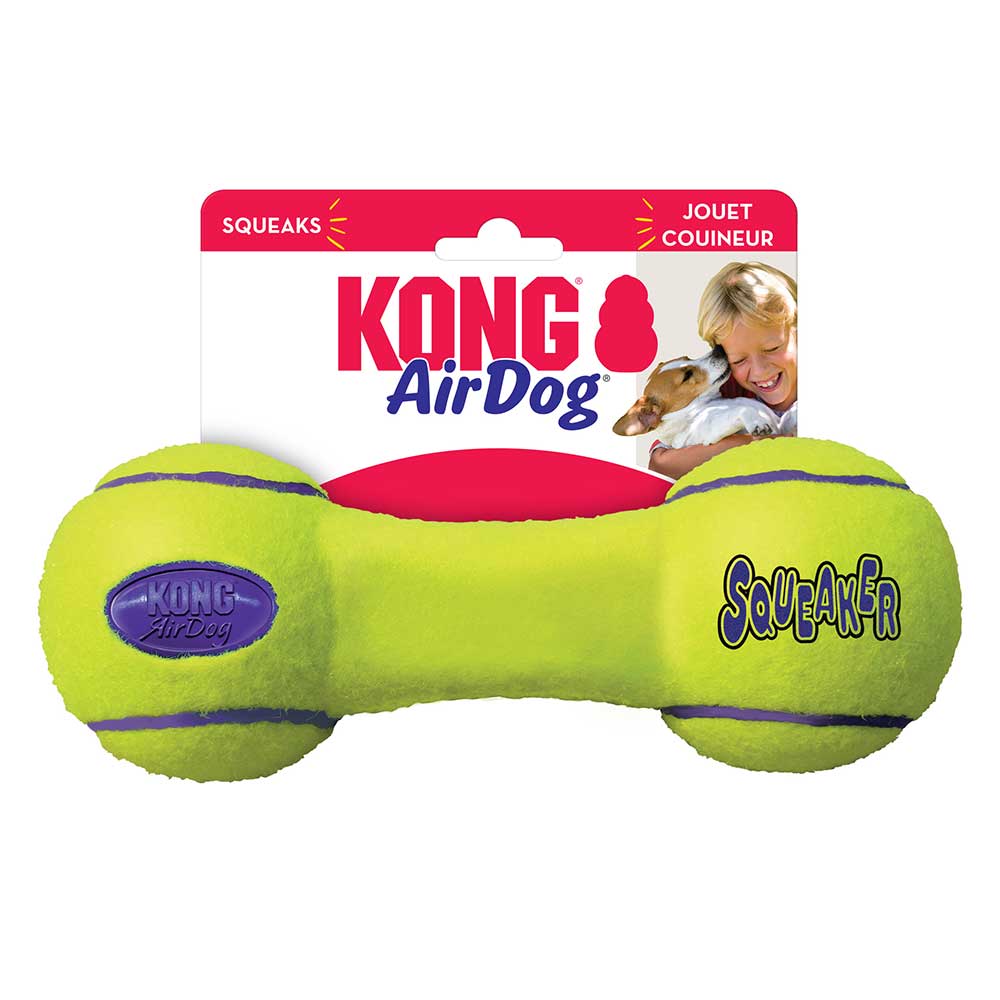 Kong Airdog Squeaker Dumbbell, Large