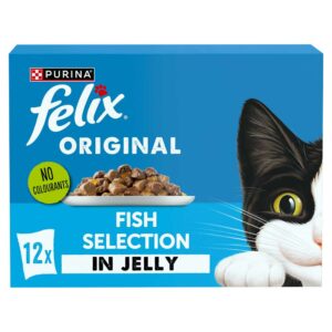 FELIX Original Fish Selection in Jelly, 12x85g