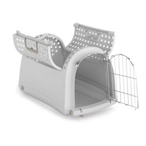 IMAC Linus Cabrio Top Opening Carrier, Light Grey