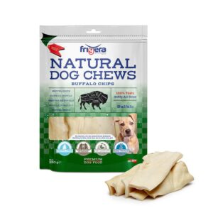 FRIGERA Buffalo Chips Dog Chews, 250g