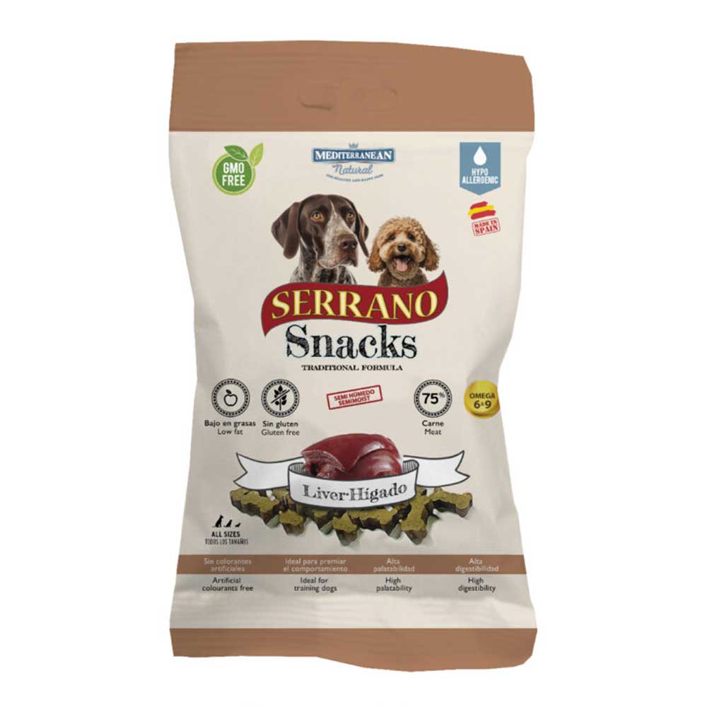 Serrano Snacks With Liver, 100g