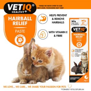 VETIQ Hairball Relief Paste for Cats & Rabbits