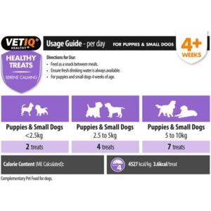 VETIQ Healthy Treats Serene Calming for Puppies, 50g