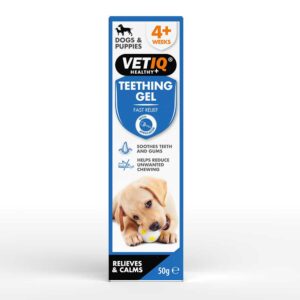 VETIQ Teething Gel for Puppies, 50g
