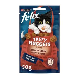 FELIX Tasty Nuggets Beef & Lamb, 50g