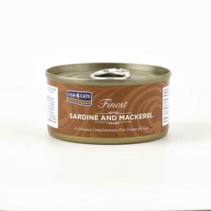 FISH4CATS Finest Sardine & Mackerel, 70g