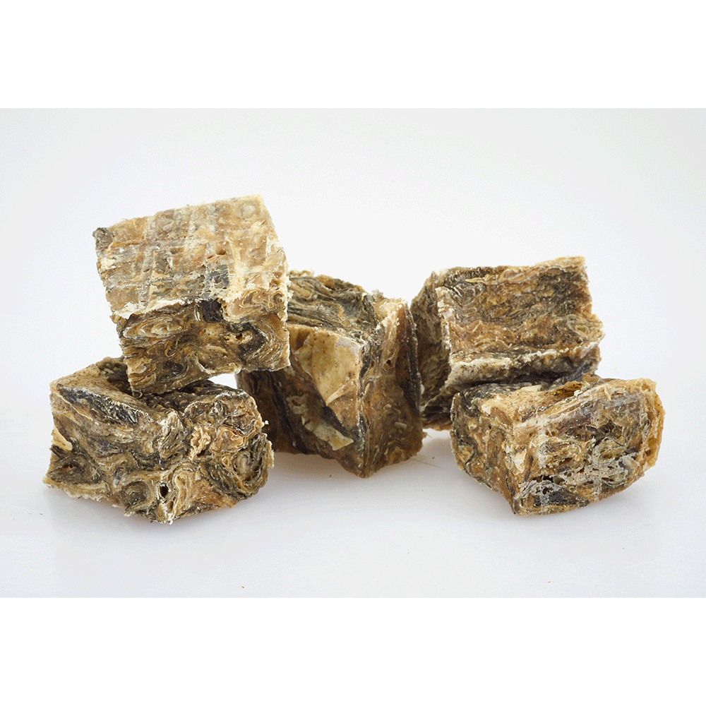FISH4DOGS Dental Sea Jerky Fish Squares, 115g