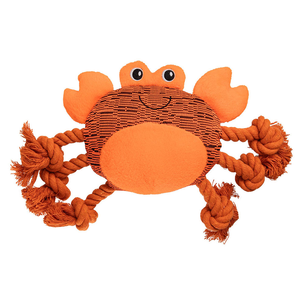 Dog Life Zero Waste Crab Dog Toy