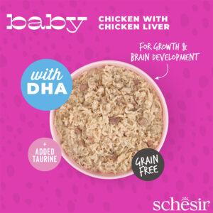 SCHESIR Baby Fillets, Chicken with Liver