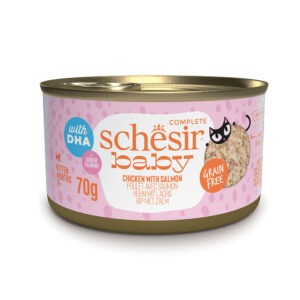 SCHESIR Baby Fillets, Chicken with Salmon
