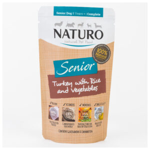 NATURO Senior Turkey Pouch, 150g