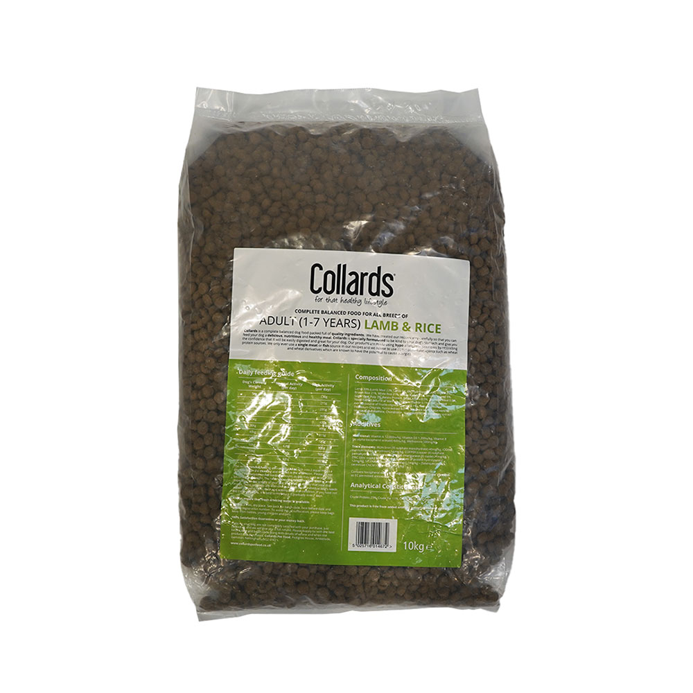 COLLARDS Adult Lamb & Rice Dog Food, 10kg