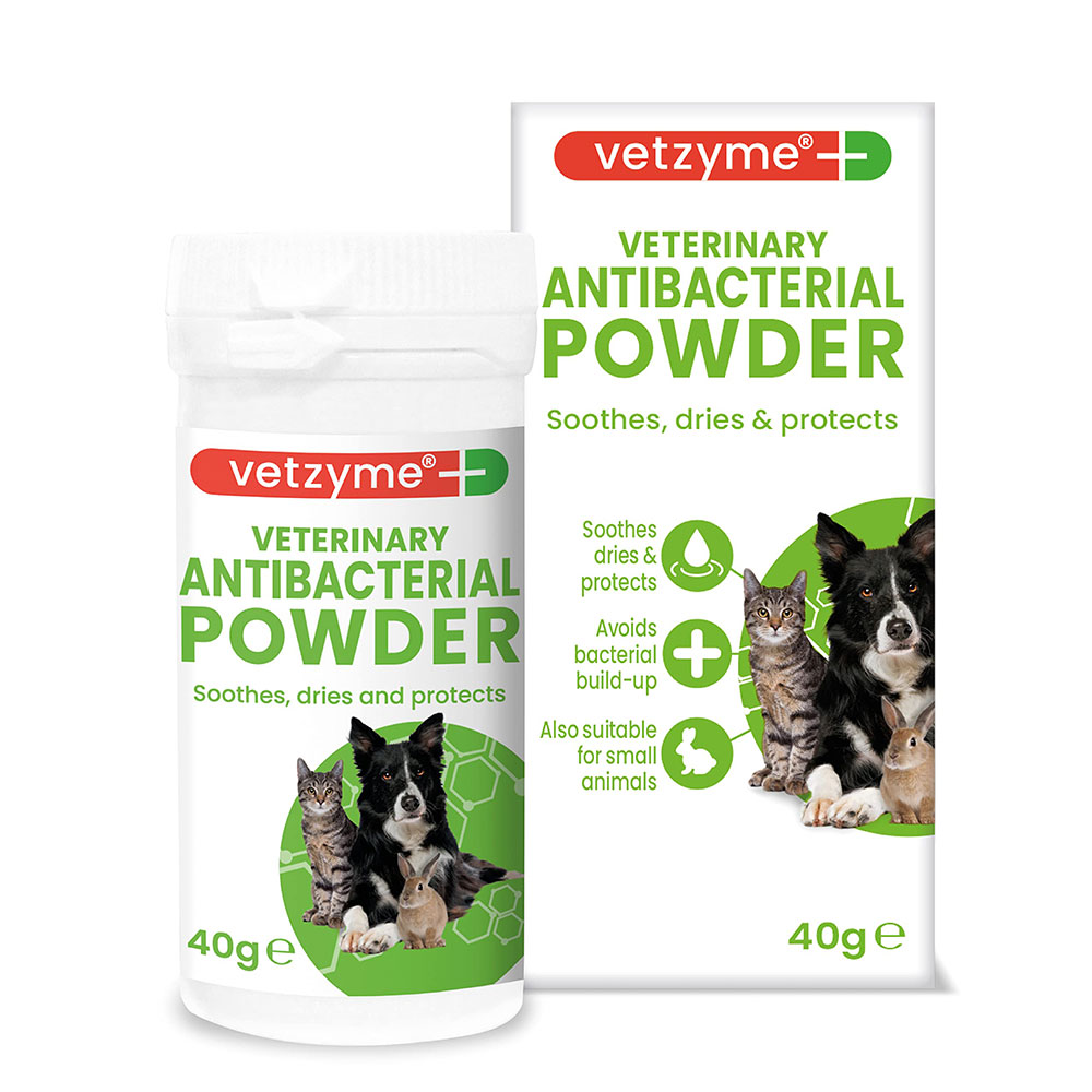 Vetzyme Antibacterial Powder, 40g