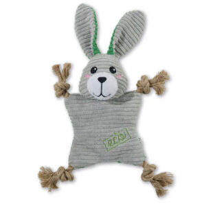 M-PETS Terra Eco Puppy Toy, Lulu Rabbit