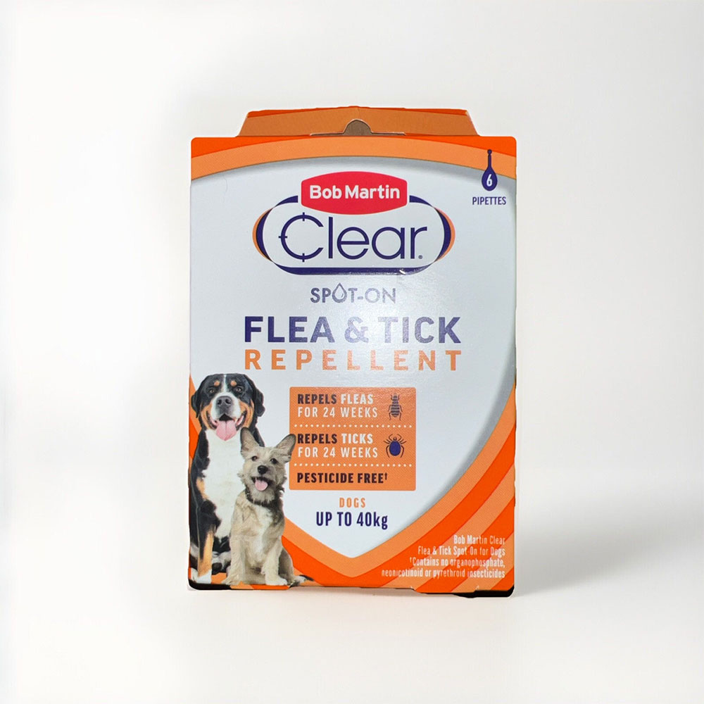 Bob Martin Clear Spot On Large Dog , 12 Week Treatment