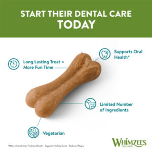 WHIMZEES Rice Bone, Medium