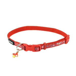 LI’L PALS Ribbon Overlay Dog Collar, Li'l Mushrooms
