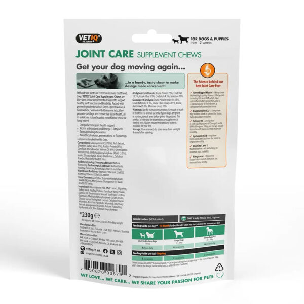 VETIQ Joint Care Supplement Chews for Dogs