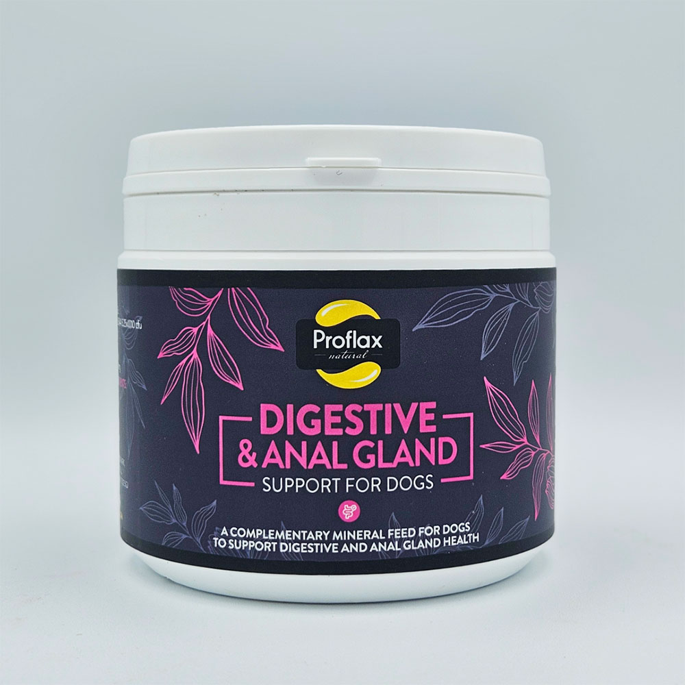 PROFLAX Digestive & Anal Gland Support Powder for Dogs, 350g