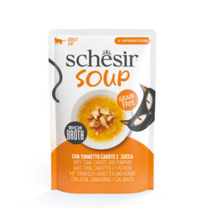 SCHESIR Soup Tuna & Pumpkin Pouch, 40g