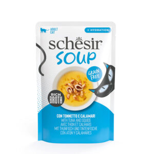 SCHESIR Soup Tuna & Squid Pouch, 40g