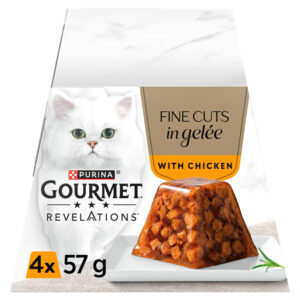 GOURMET Revelations Chicken in Gelee, 4x57g