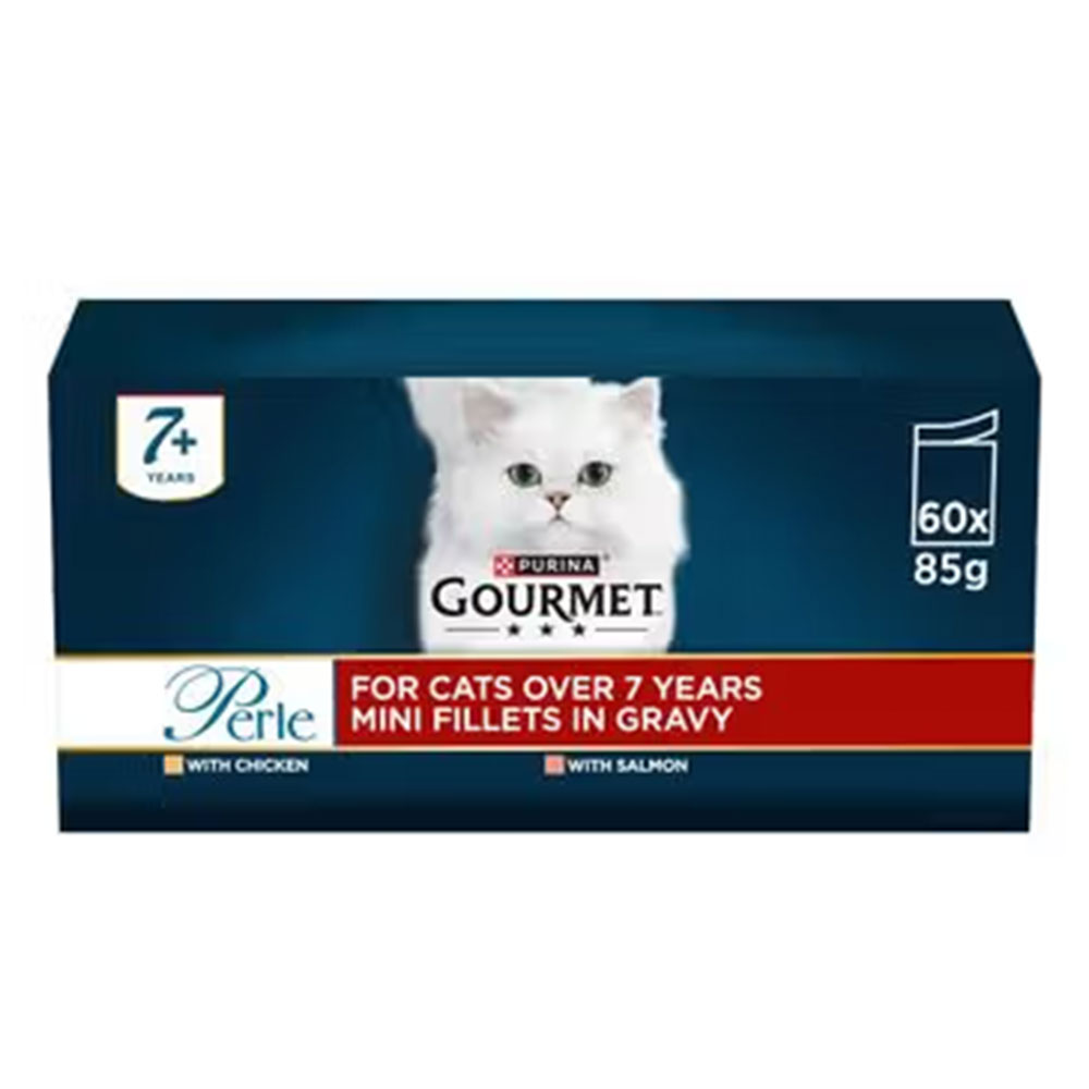 Gourmet Perle Chef’s Collection Senior 7+ Pouch, 60x85g